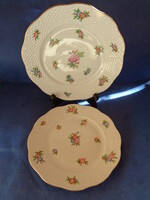 2 db ETON MINTÁS HERENDI TÁNYÉR 20,5 átm - 19 cm