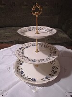 Ritka Zsolnay Maya mintás emeletes kínáló