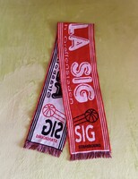 Vintage francia Strasbourg SIG kosárlabda szurkolói sál