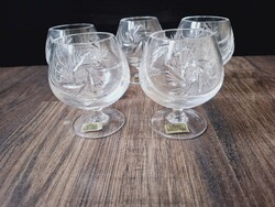 Parádi Kristály Likőrös Poharak