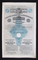 Magyar Leszámitoló és Pénzváltó Bank 4,5%-os záloglevél 5000 korona 1918