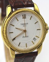 Tissot Ballade svájci karóra, új Condor krokodilbőr szíjjal, eredeti dobozzal