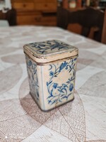 Pléh doboz fűszertartó