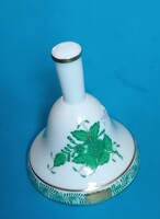 Herendi csengő zöld Apponyi mintával