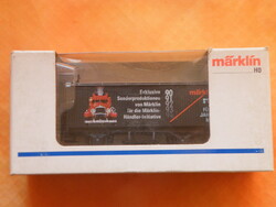 Märklin 31979 - 5 év MHI teherkocsi vagon fékkabinnal H0, új, eredeti csomagolásban