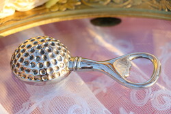 Ezüstözött  sörnyitó   ,üdítő nyitó