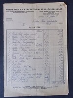 1942. Korda Ipari és Kereskedelmi Rt. – könyvrendelési jegyzék, katolikus kiadványokkal