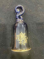 Hollóházi kobaltkék csengő