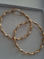 Csodálatos karika fülbevaló 14k