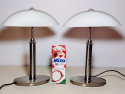 Mid Century design 1980 asztali lámpa párban ALKUDHATÓ
