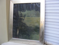 Olvashatatlan szigno 1935  Tájkép olaj-vászon