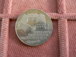 EZÜST 100 SCHILLING AUSZTRIA 1979, (24 g, 0,640, UNC-aUN) GYŰJTEMÉNY FELSZÁMOLÁS EZÜST ÁRON EREDETI!