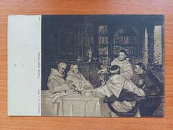 Művészeti  futott képeslap 1908-ból