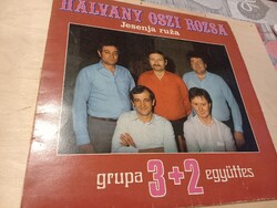 3+2 Halvány őszi rózsa lp hanglemez, Jugoton