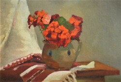 (K) Staub Ferenc (1909-1992) : Muskátli