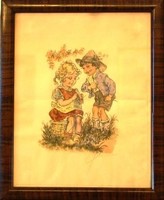 Ismeretlen szignó: Első szerelem