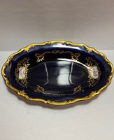 Gyönyörű porcelán ovál tál az NDK-ból
