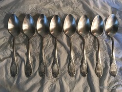 KANÁL - 8 db - EZÜSTÖZÖTT - ALKUKÉPES - JELZETT - RÉGI - OROSZ - TÖMÖR - HIBÁTLAN