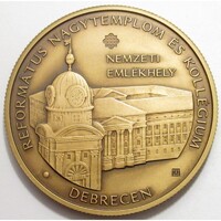 Magyarország,2000 forint 2020 - Debreceni református nagytemplom és kollégium UNC nikkel