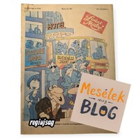 Ludas Matyi 1985. december – „Butiknéző járat” – eredeti