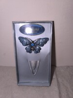 ÚJ lepkés fém könyvjelző