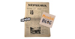 Népszava 1986. november 6. – korszakhangulat – eredeti