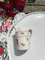 Bécsi rózsás kis bieder porcelán kiöntő
