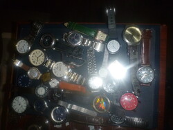 26 db nem működő quartzóra egyben eladó!