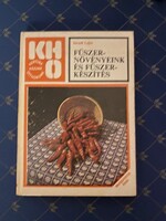 Inczefi Lajos: Fűszer-növényeink és fűszer-készítés című könyv Budapest 1985. Mezőgazdasági Kiadó