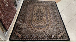 4090 Indiai Jaipuri Tabríz mintás kézi gyapjú+selyem szőnyeg 130X190CM
