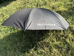 Limitált szériás, nagy méretű fekete TAITTINGER esernyő – Prémium kivitelben