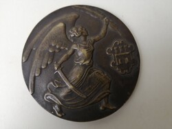 ISPÁNKY JÓZSEF - BUDA VISSZAFOGLALÁSA - IRREDENTA BRONZ EMLÉKÉREM