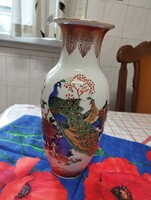 Porcelán váza , japán