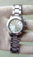 Retro Vintage Geneva Női Quartz Óra Acél Szíjal