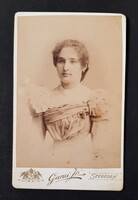 Garai Ignác fényképész Szeged vizitkártya fotó