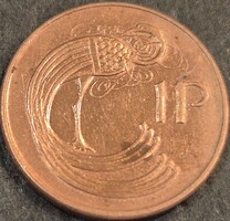 Írország 1 penny, 1992.
