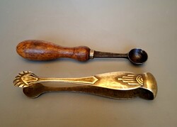 Antik cukorcsipesz gyümölcs-magvazó!