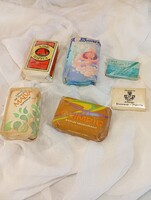 6 db retró szappan