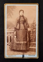 Garai Ignác fényképész Szeged vizitkártya fotó