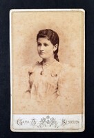 Garai Ignác fényképész Szeged vizitkártya fotó