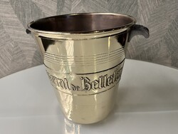 Besserat de Bellefon egy palackos Art Deco pezsgőveder – Argit gyártmány, 1920–1930-évek