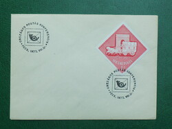 1977. Postás Konferencia, Pécs - alkalmi bélyegzés; Postakocsi bélyeggel