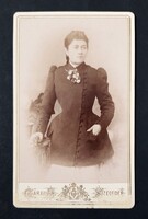 Garai Ignác fényképész Szeged vizitkártya fotó