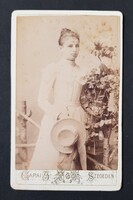 Garai Ignác fényképész Szeged vizitkártya fotó