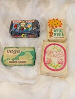 4 db retró szappan