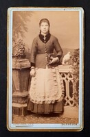 Garai Ignác fényképész Szeged vizitkártya fotó