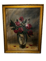Rózsák vázában