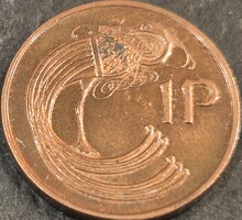 Írország 1 penny, 1998.