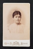 Garai Ignác fényképész Szeged vizitkártya fotó