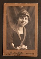 Ábrahám István fényképész Miskolcz vizitkártya fotó